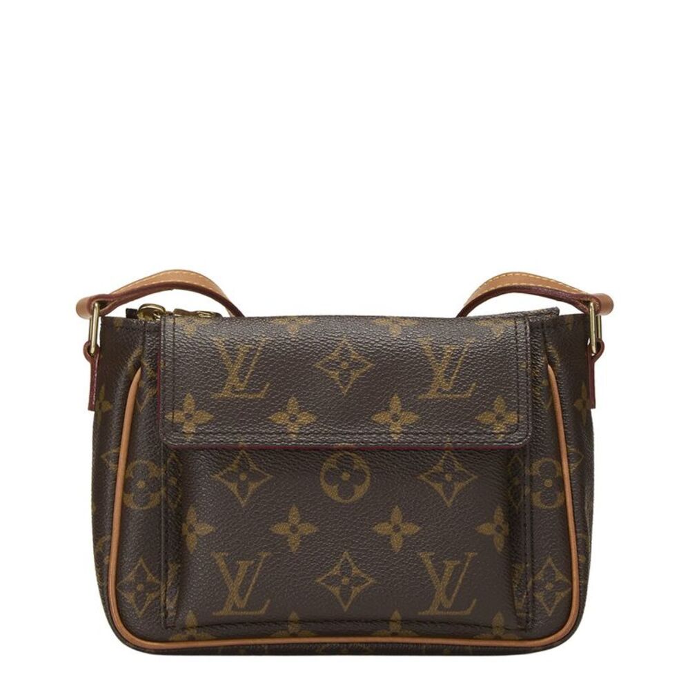 Louis Vuitton Brown Monogram Coated Canvas Vivacite Pm (Authentic Pre-Loved)